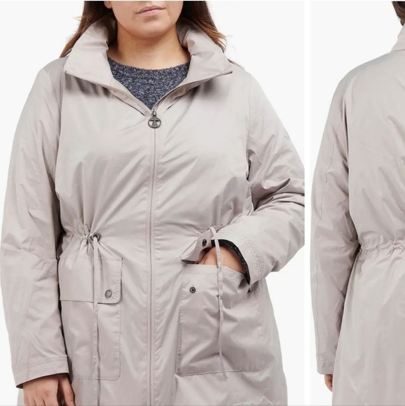 Barbour Campion water resistant jacket oyster 2X NWT - Picture 3 of 13